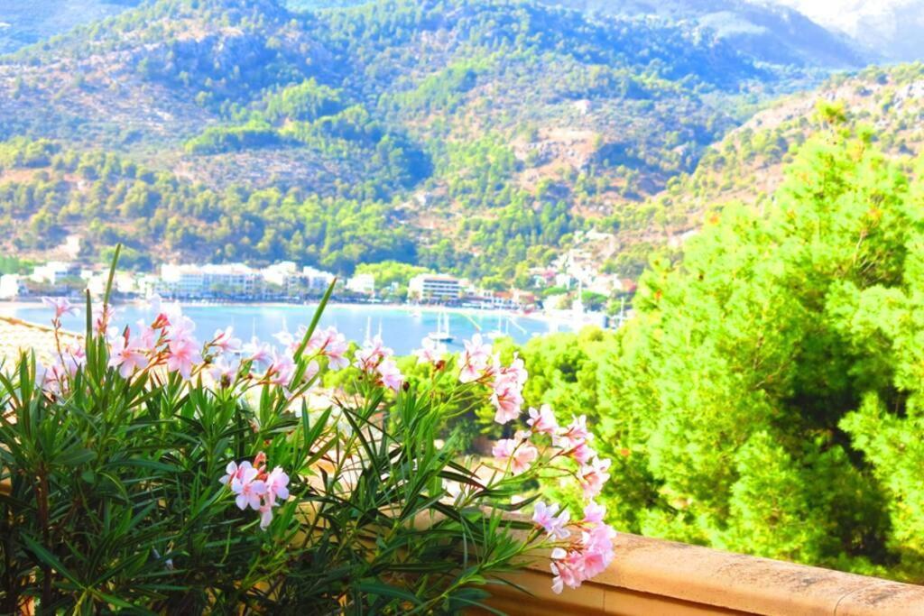 Apartamento Gran Terraza Privada Y Vistas Al Mar Port De Soller Exterior photo
